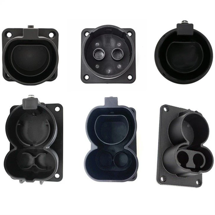 2 EVSE plug Holder CCS Type 2 Type 1 GBT CHADEMO EV Charging Connector Dummy Socket